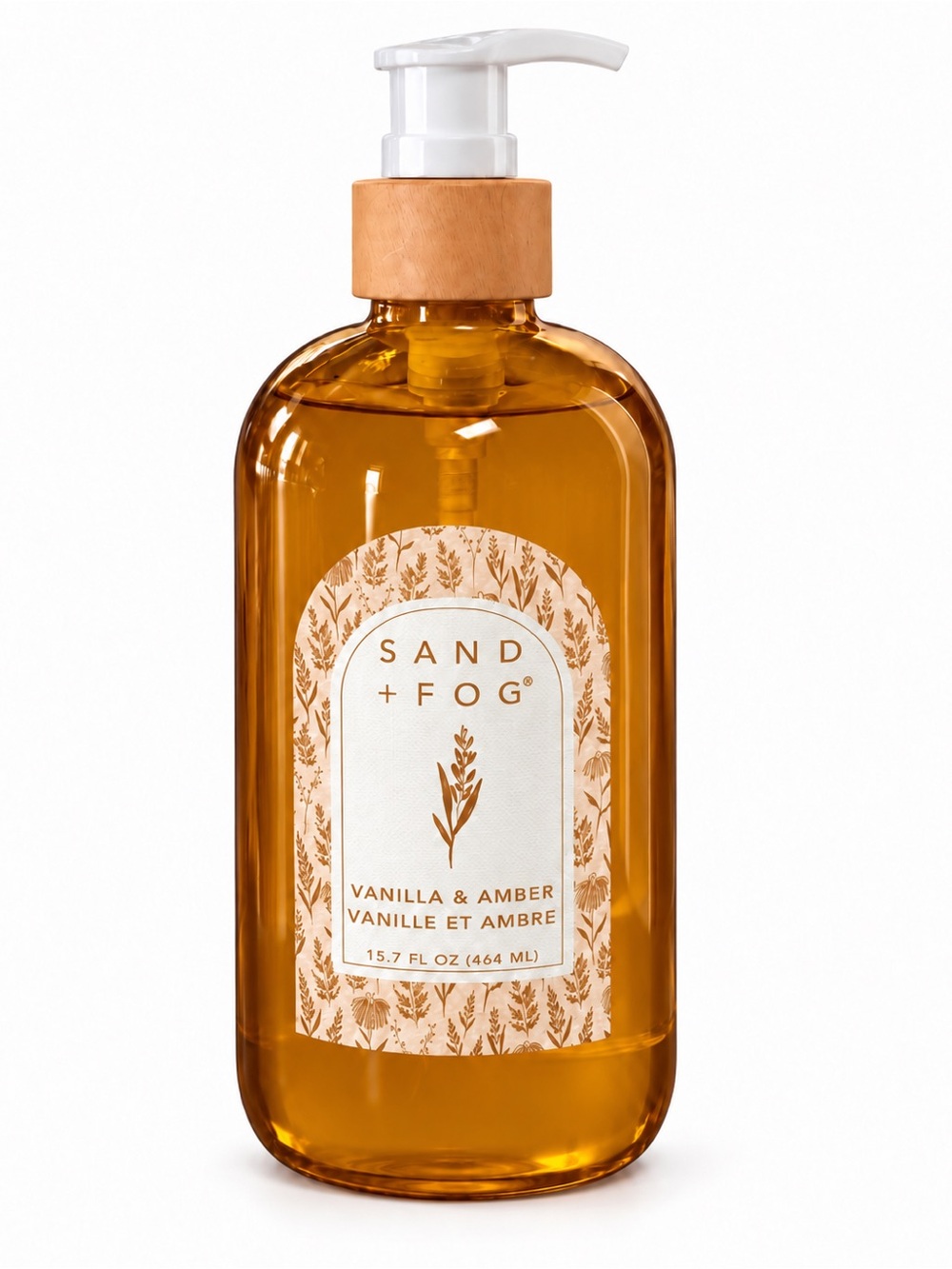 Sand + Fog Vanilla & Amber Hand Soap - Amber